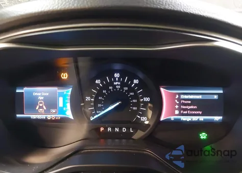 2019 Ford Fusion Hybrid Sel z USA, uszkodzony, nr VIN 3FA6P0MU3KR180053